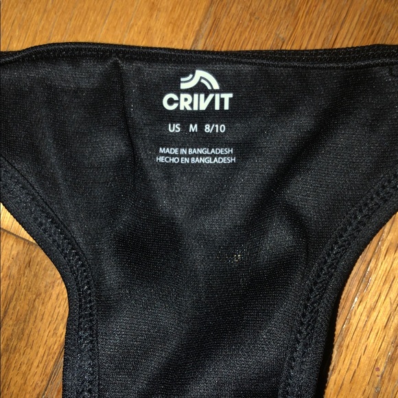 Crivit Black Racerback Tank Top - Picture 2 of 4